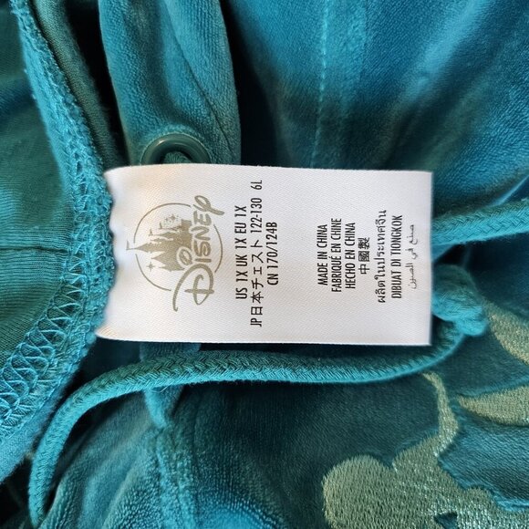 Disney Little Mermaid TROUBLES INTO BUBBLES Drop Shoulder Hooded Sweatshirt 1X - Picture 6 of 12